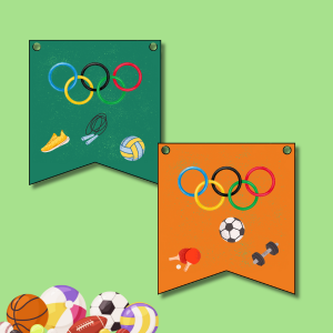 Olympische spelen diploma pack