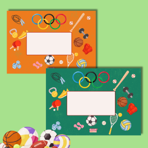 Olympische spelen diploma pack