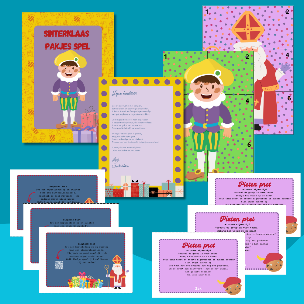 Sinterklaasspel Pakjesavond Pret 2025 – Nieuw avontuur met de Sint