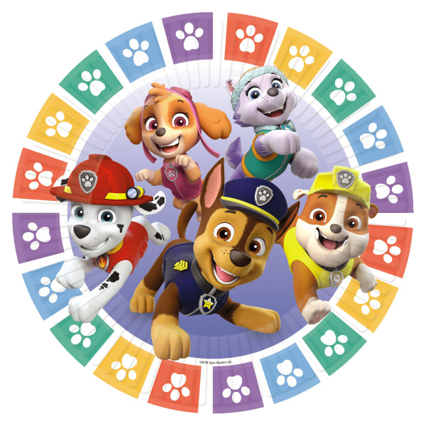 Paw Patrol borden (x8)