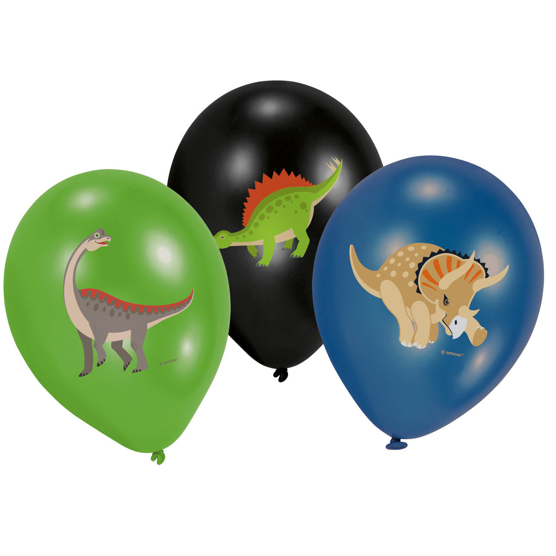 Dinosaurus ballonnen (set van 6)
