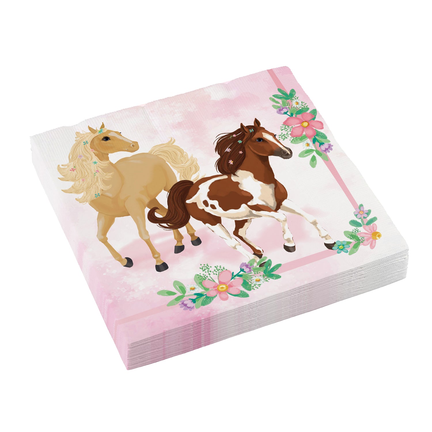 Mooie paarden servetten (20x)