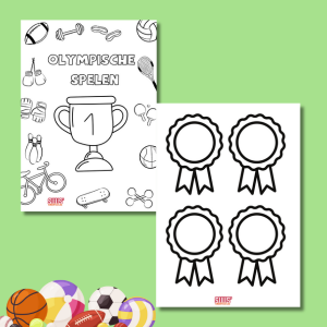 Olympische spelen diploma pack