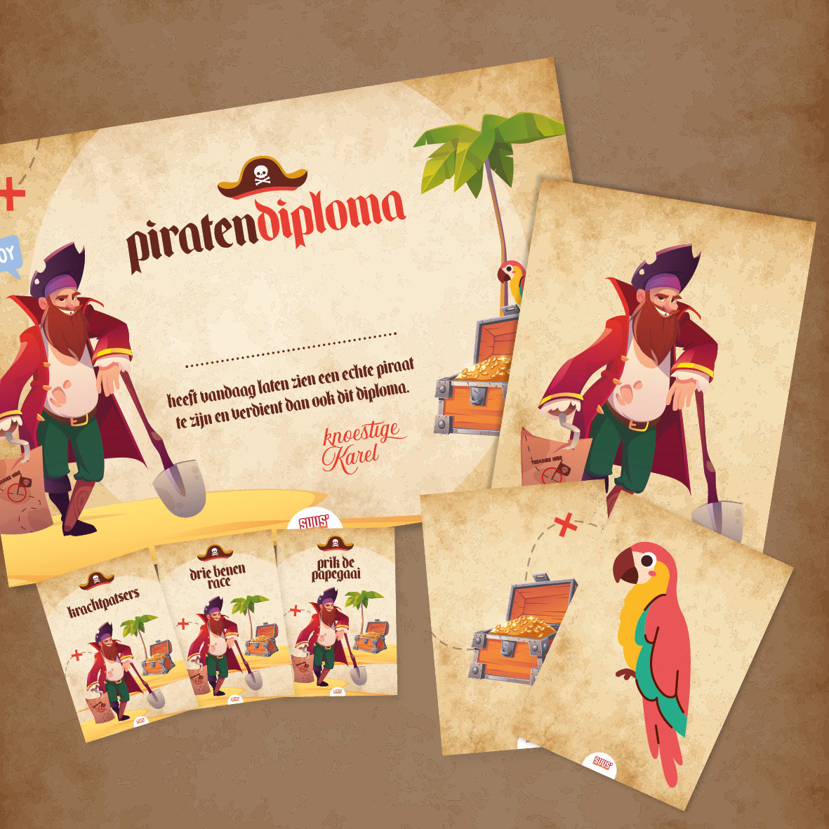 Piraten speurtocht (4-8 jaar)