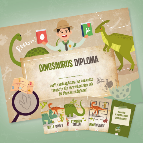 Dinosaurus speurtocht (4-7 jaar)