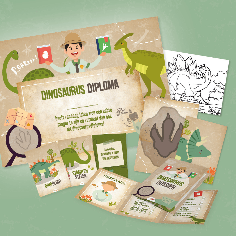 Dinosaurus kinderfeestje (7-9 jaar)