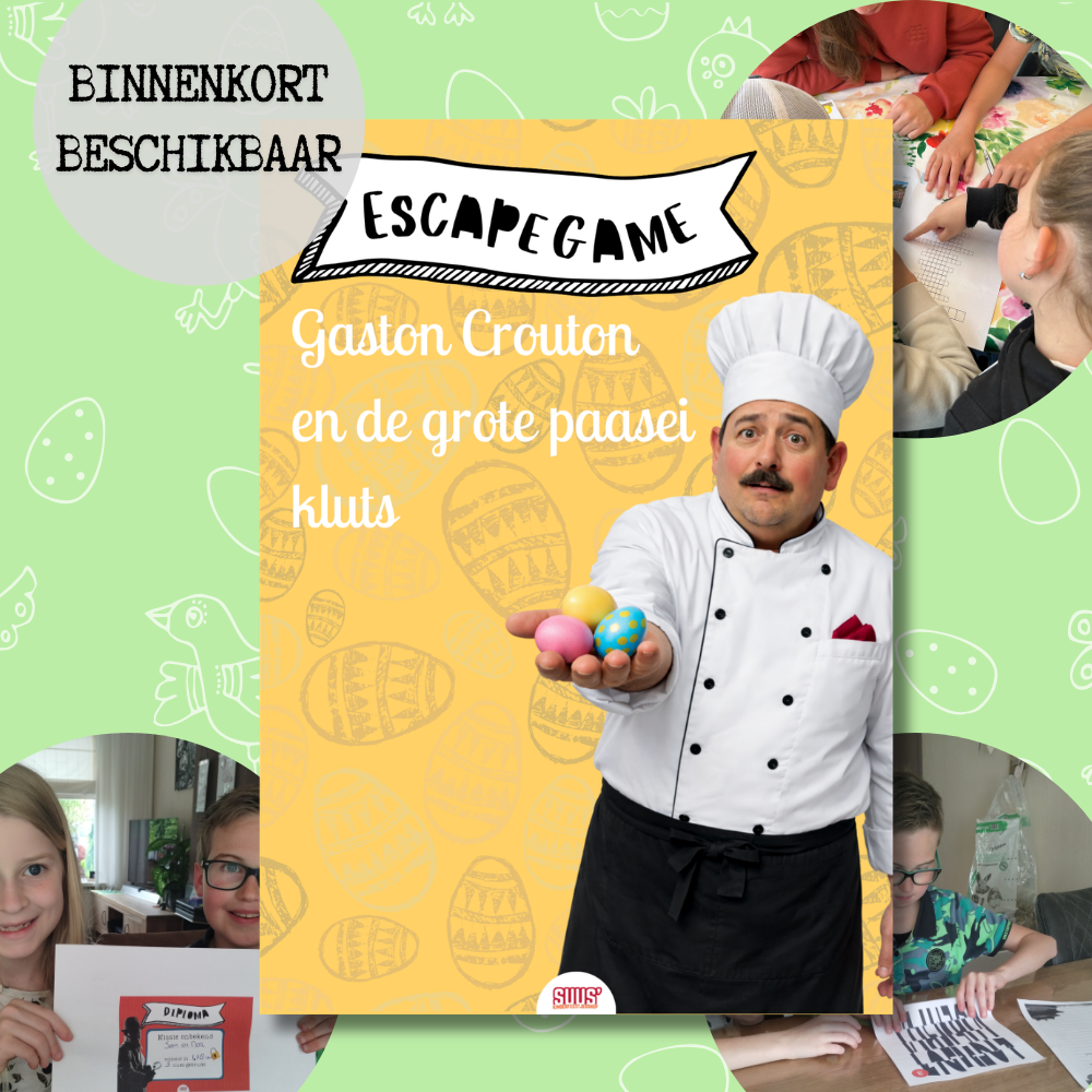 Paas escapegame, Gaston Crouton en de grote paasei kluts