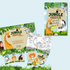 jungle speurtocht digitaal, overzicht van de printpack en het draaiboek