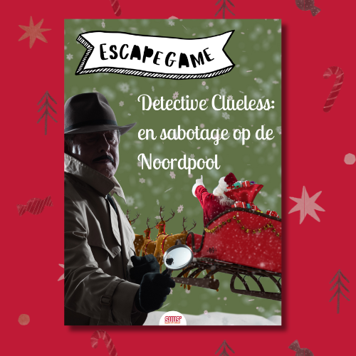 Kerst Escapegame β Detective Clueless en de Sabotage op de Noordpool
