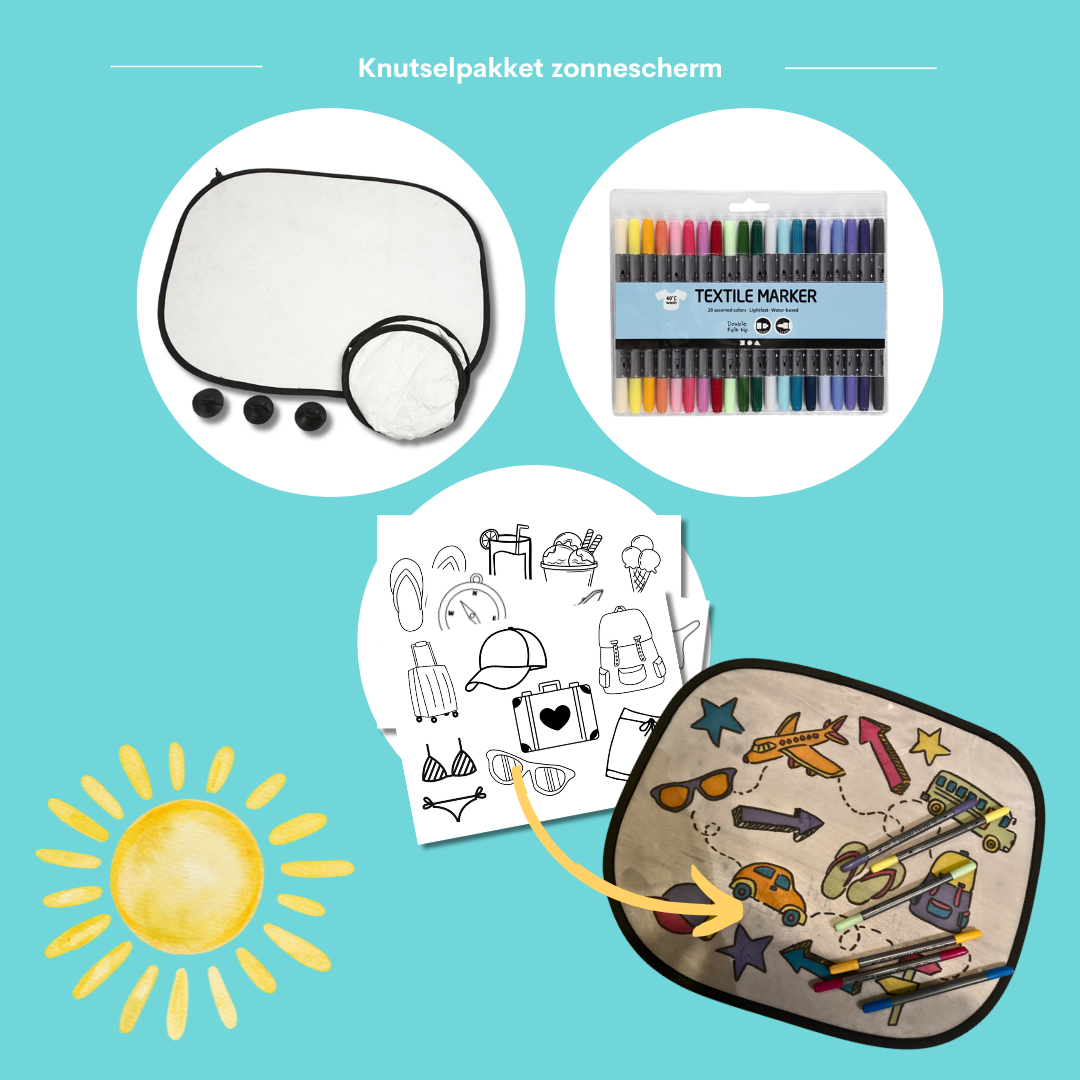 Knutselpakket zonnescherm maken