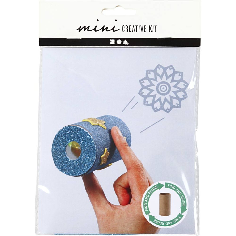 Mini creatieve set kaleidoscoop maken