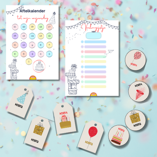 Feestpakket voor de jarige