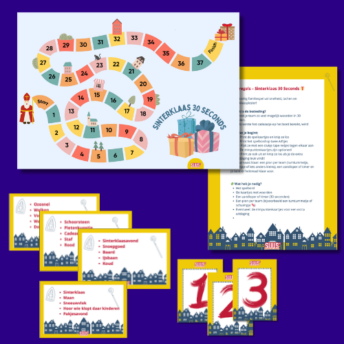 Sinterklaas 30 Seconds – Gezellig printbaar spel voor het hele gezin
