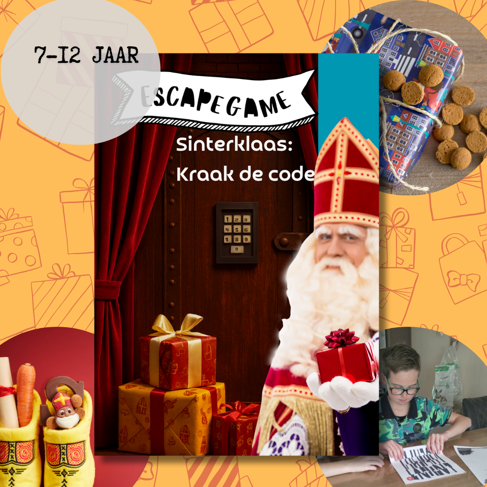 Sinterklaas escapegame, kraak de code