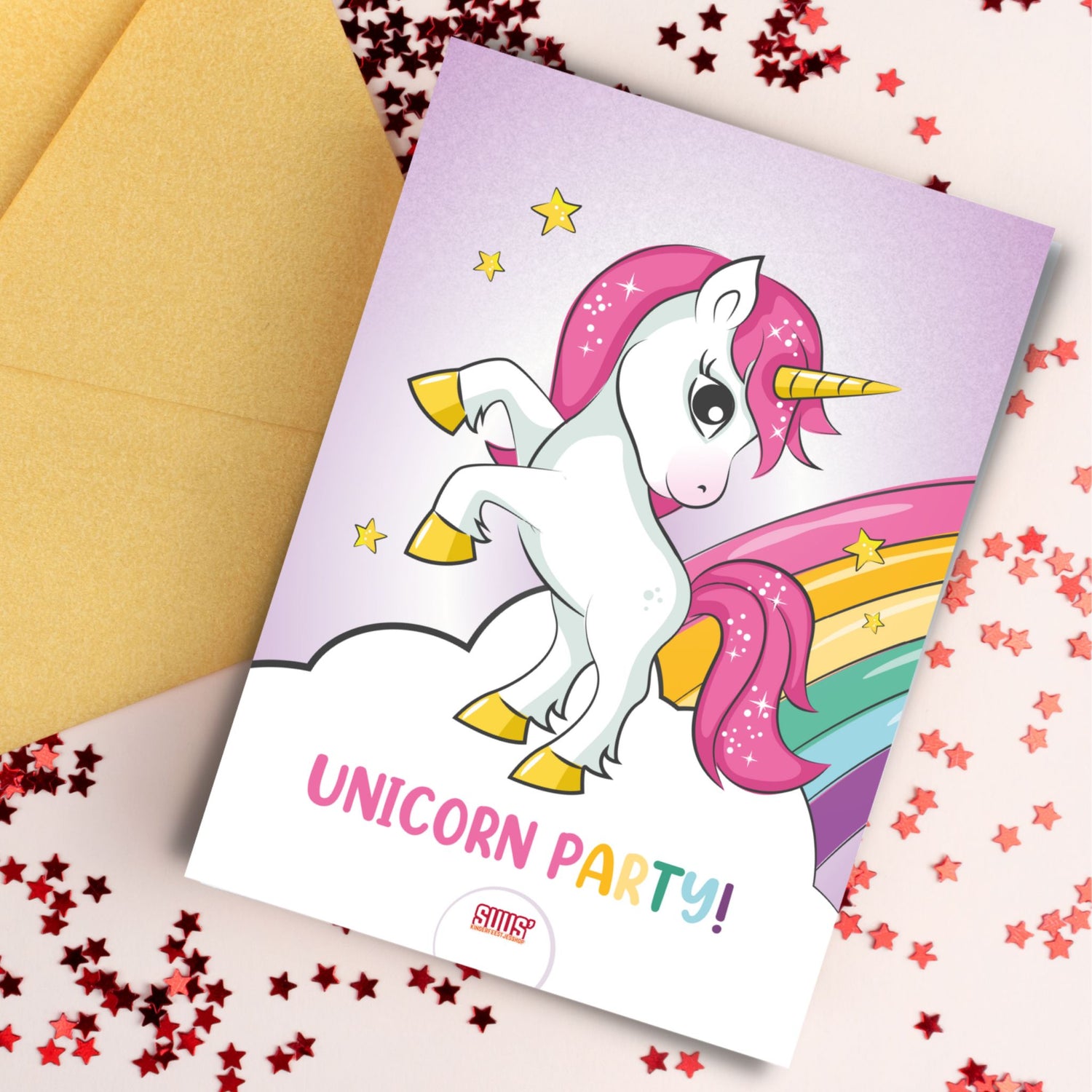 uitnodigingen-kinderfeestje-eenhoorn