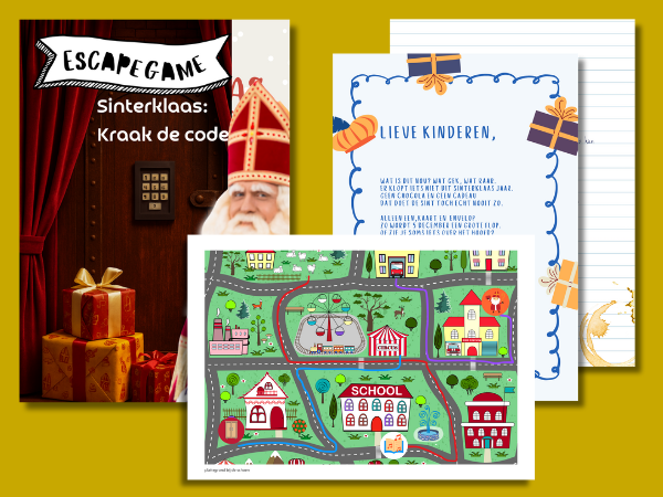 Sinterklaas escapegame, kraak de code
