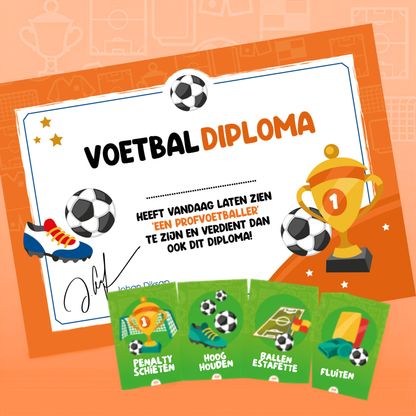 Voetbal speurtocht (5-9 jaar)