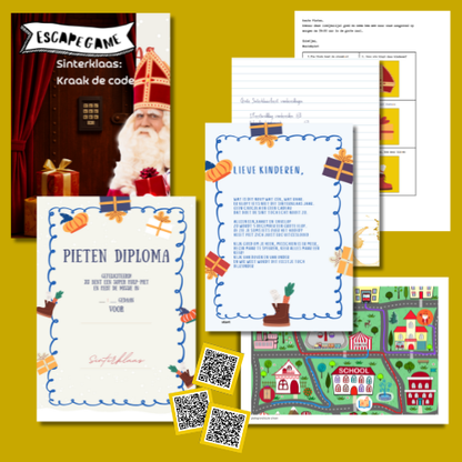 Sinterklaas escapegame, kraak de code