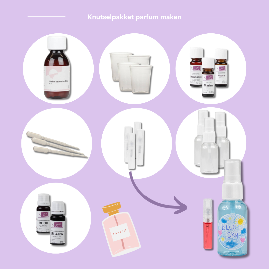 Kinderfeestje Parfum maken