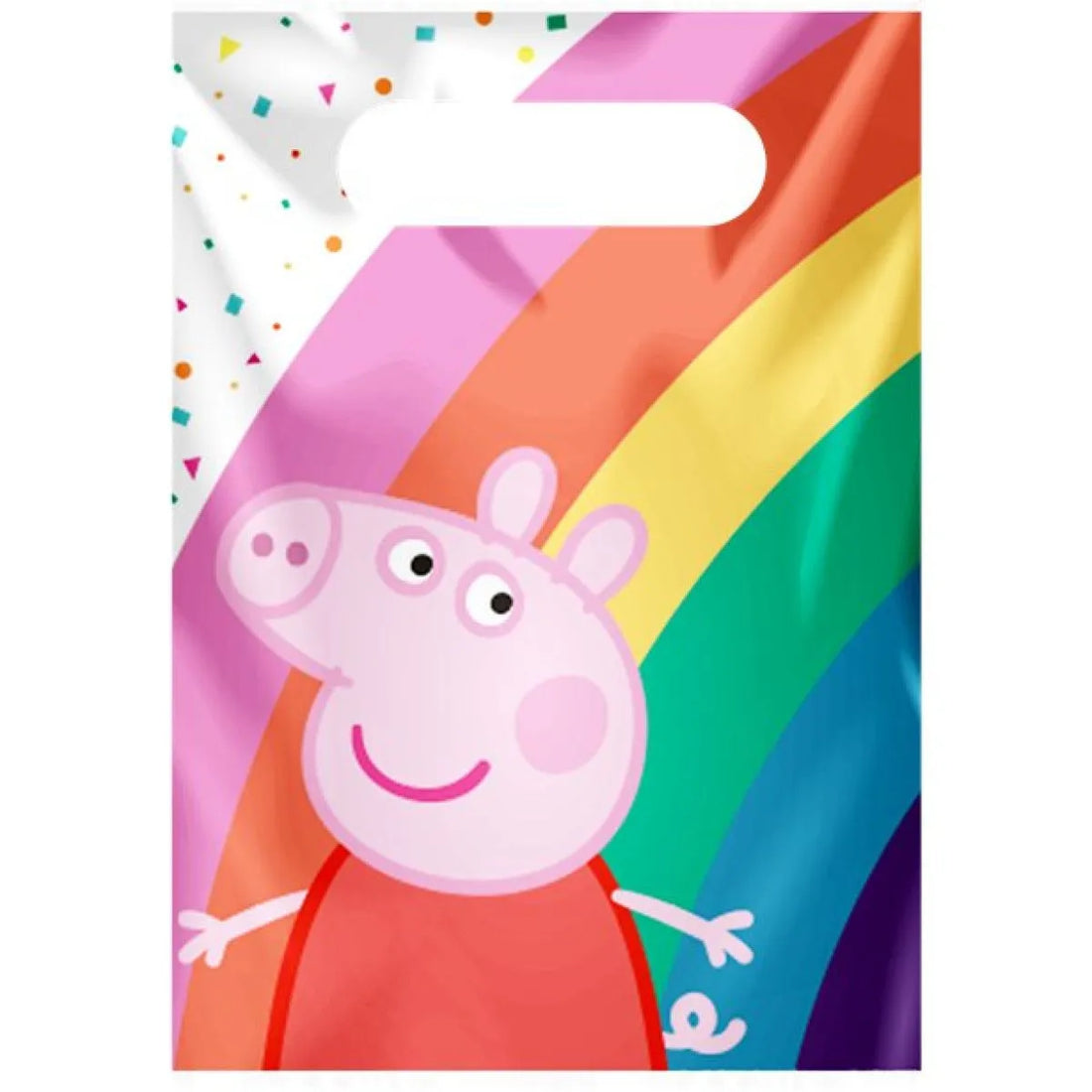 Peppa pig traktatiezakjes (set van 8)