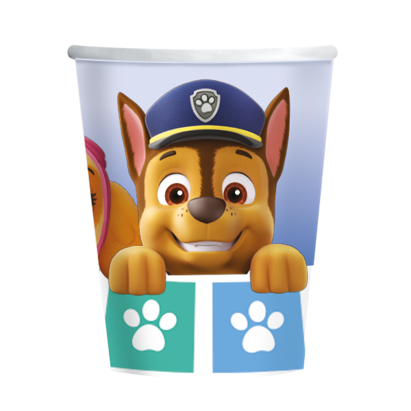 Paw Patrol bekers, 8 stuks