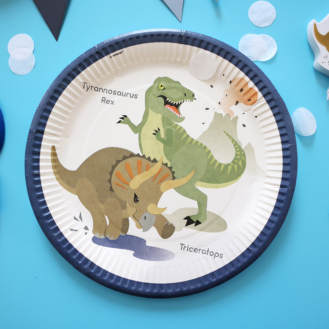 Dinosaurus borden (x8)