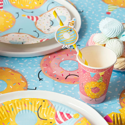Donut rietjes, 6 stuks