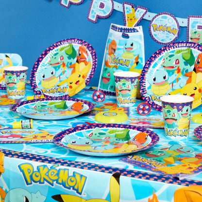 Feestpakket pokemon, pakket voor 8 kinderen