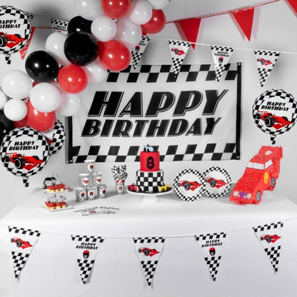 Feestpakket formule 1, pakket voor 8 kinderen