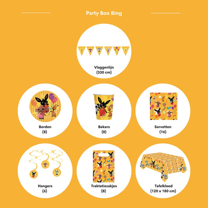 Feestpakket Bing (8 kinderen)