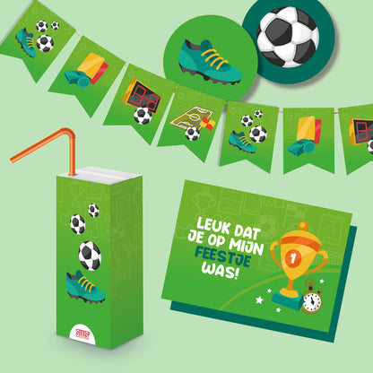 Voetbal Kinderfeestje – Compleet Pakket voor een Onvergetelijk Feest