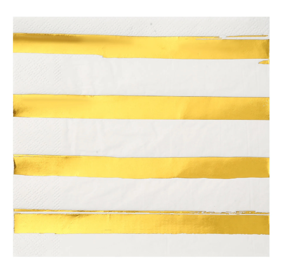 Golden glam servetten (set van 16)