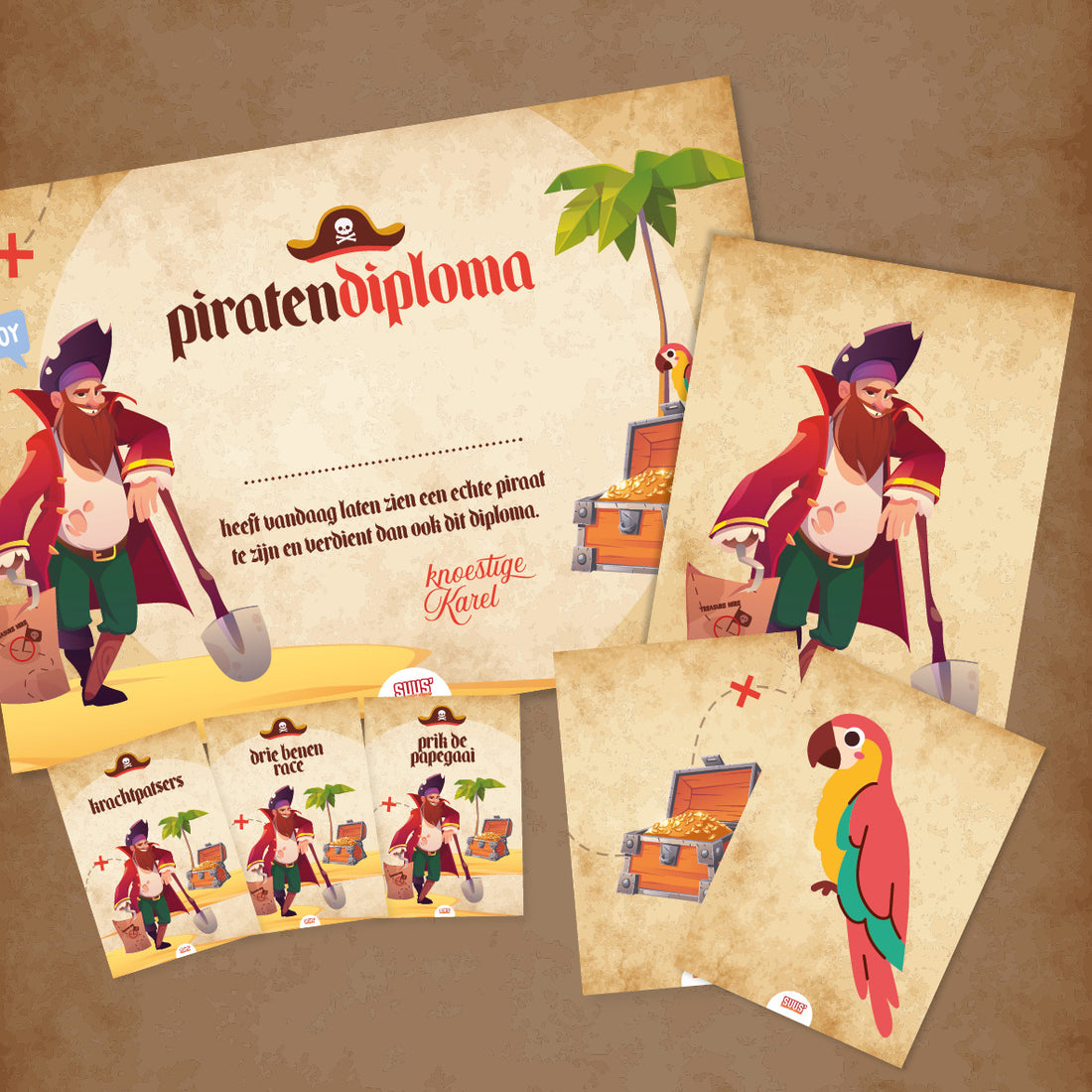 Piraten speurtocht (4-8 jaar)