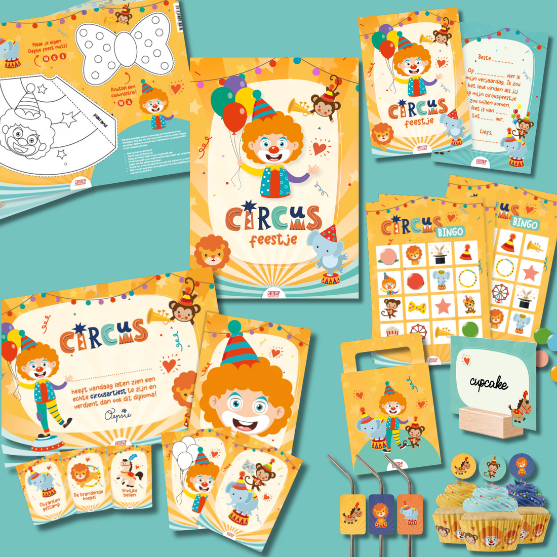 Kinderfeestje circus (4-9 jaar)