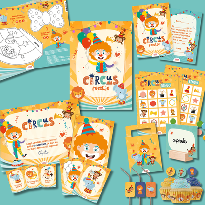 Kinderfeestje circus (4-9 jaar)