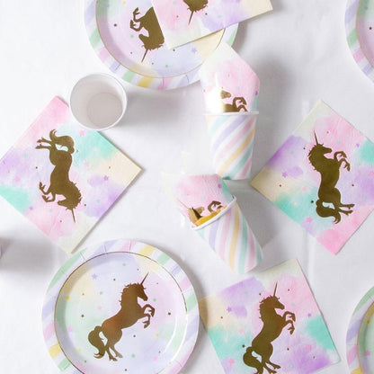 Feestpakket unicorn sparkle (8 kinderen)