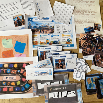 Escape game: Detective Clueless en het koffer mysterie