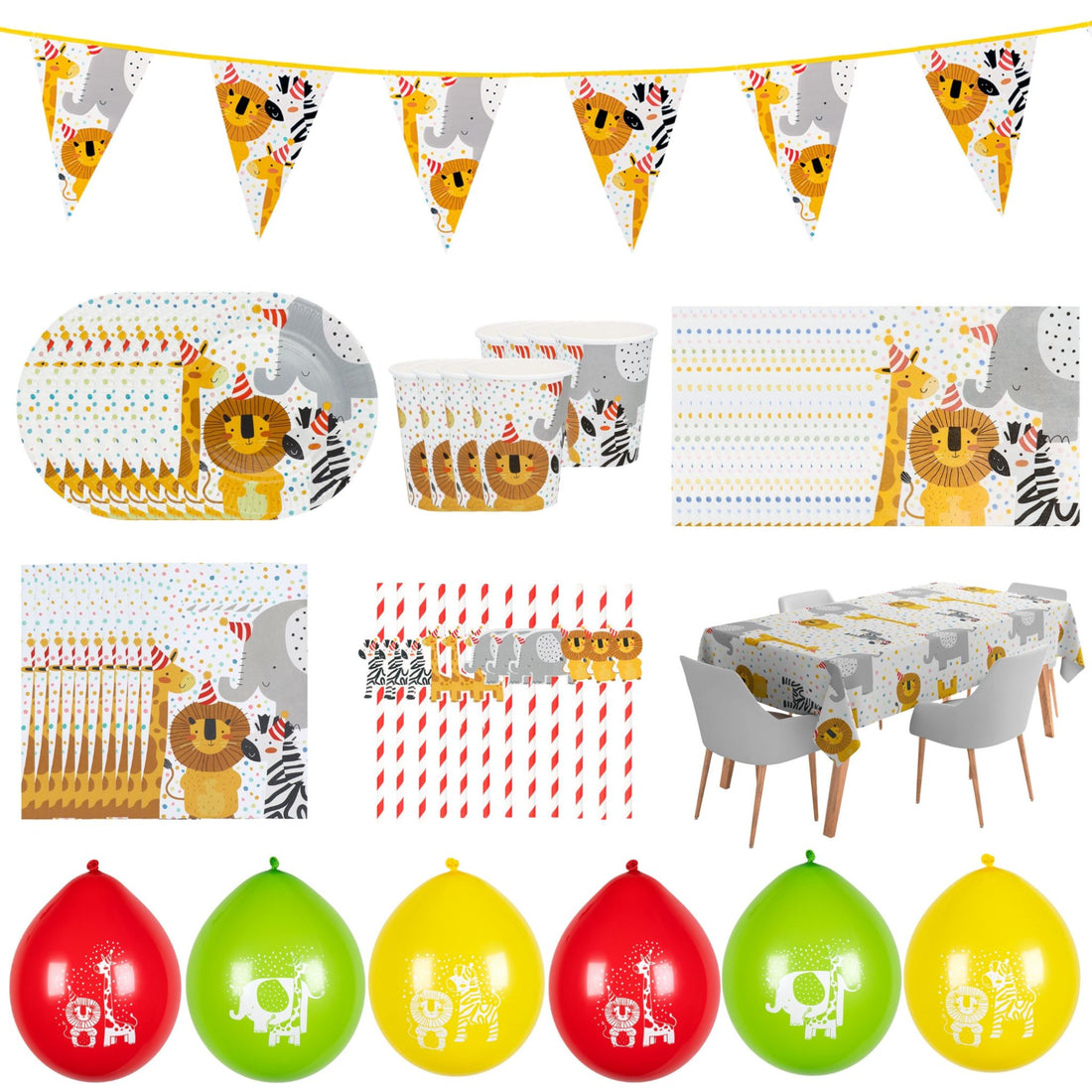 kinderfeestje-jungle-versiering