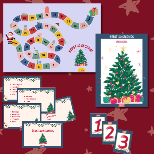 Kerst 30 Seconds – Gezellig printbaar spel voor het hele gezin
