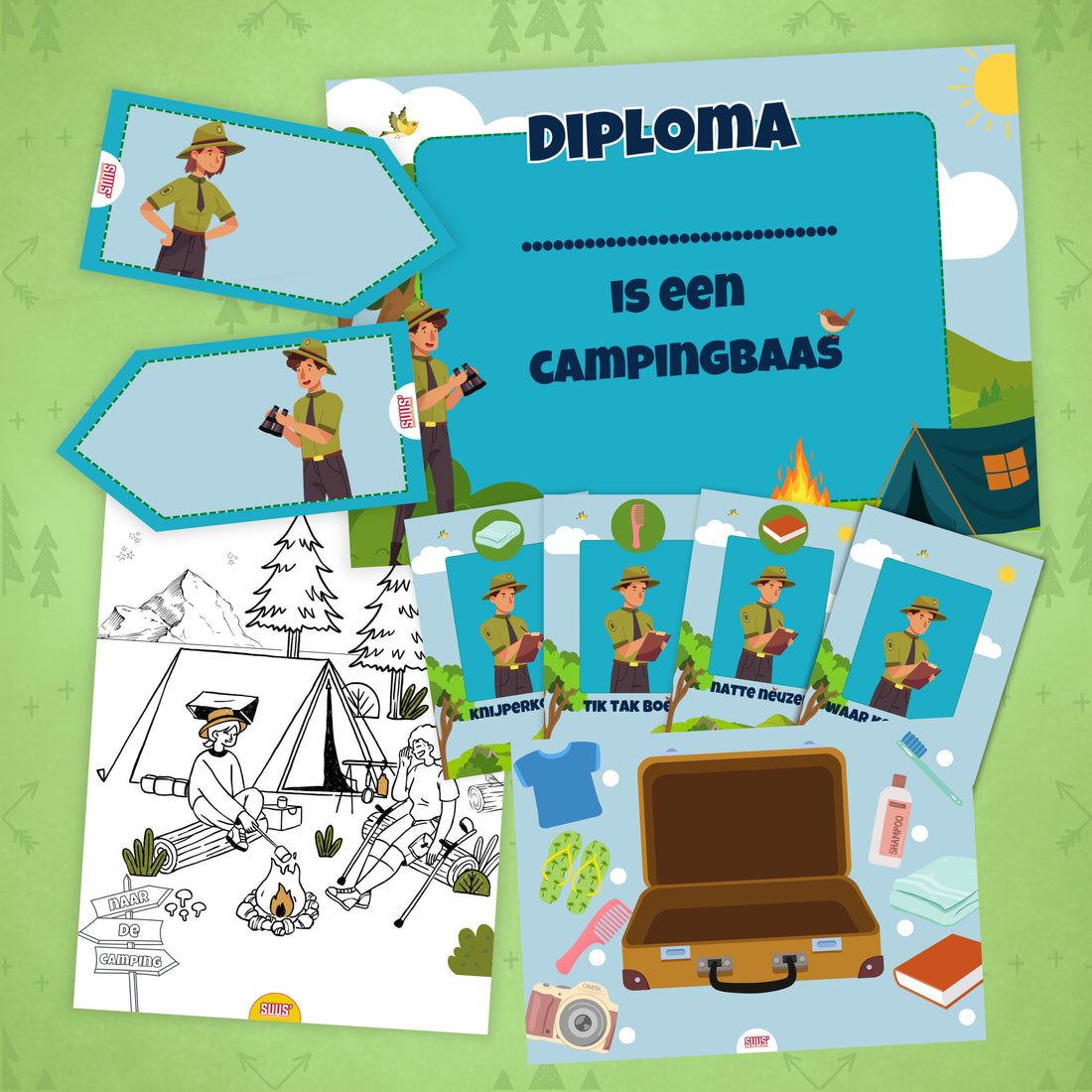 Camping speurtocht