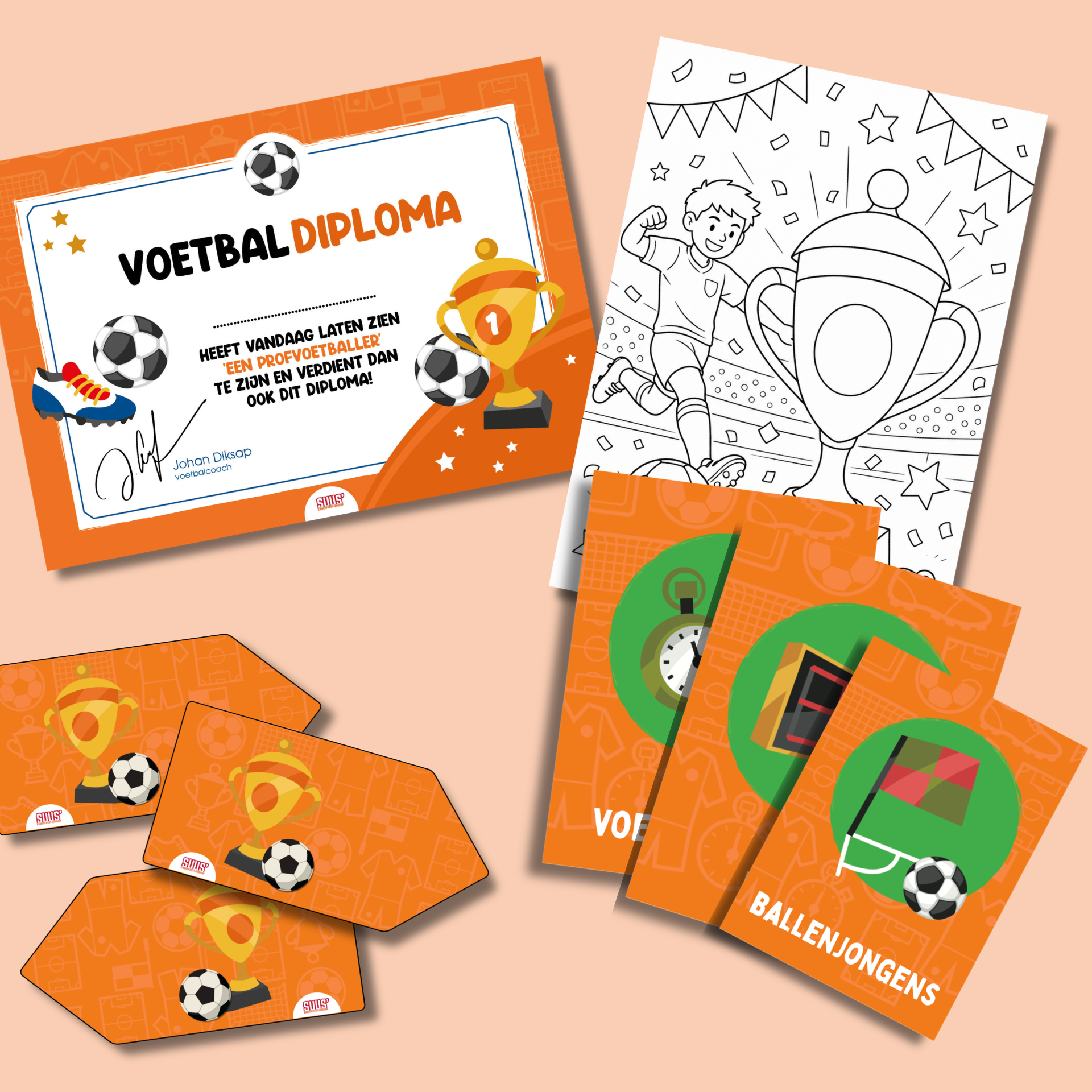 Voetbal speurtocht (5-9 jaar)