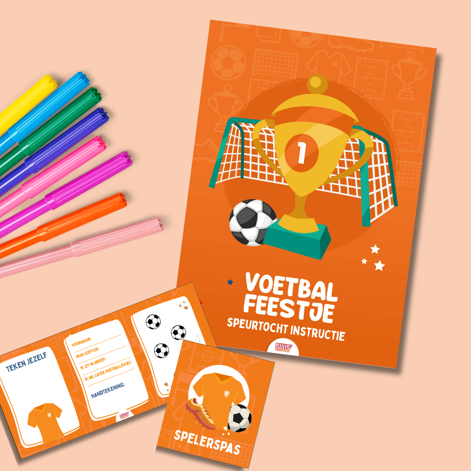 Voetbal speurtocht (5-9 jaar)