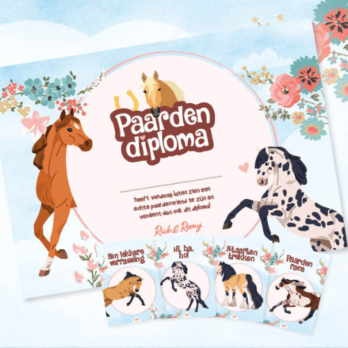 Paarden speurtocht (4-7 jaar)