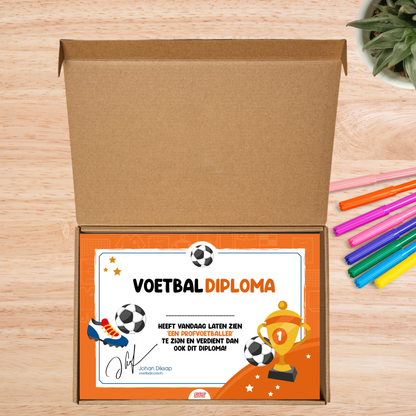 Voetbal speurtocht (5-9 jaar)