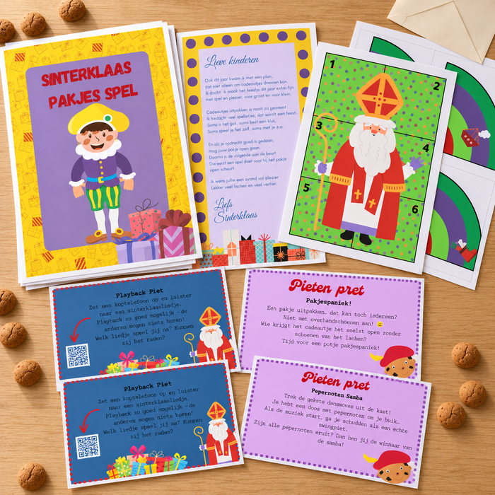 Pakjesavond Pret 2.0, het tweede spel in het Sinterklaas Party Pack