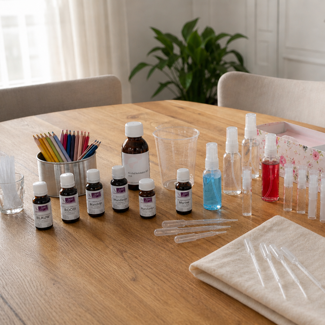 Kinderfeestje Parfum maken