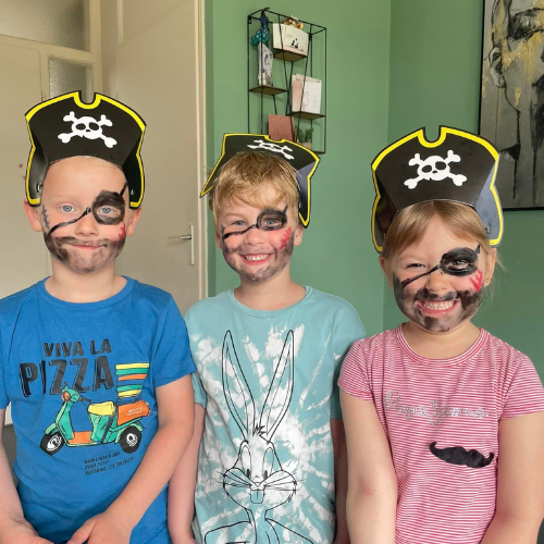Piraten kinderfeestje (4-8 jaar)