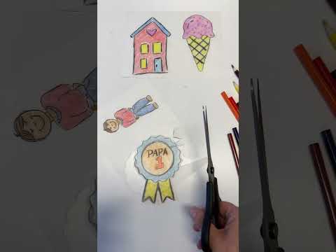 Knutselpakket sleutelhanger van krimpfolie