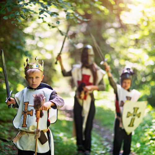 Ridder kinderfeestje (4-8 jaar)