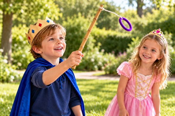 Spelen als echte ridders en prinsessen